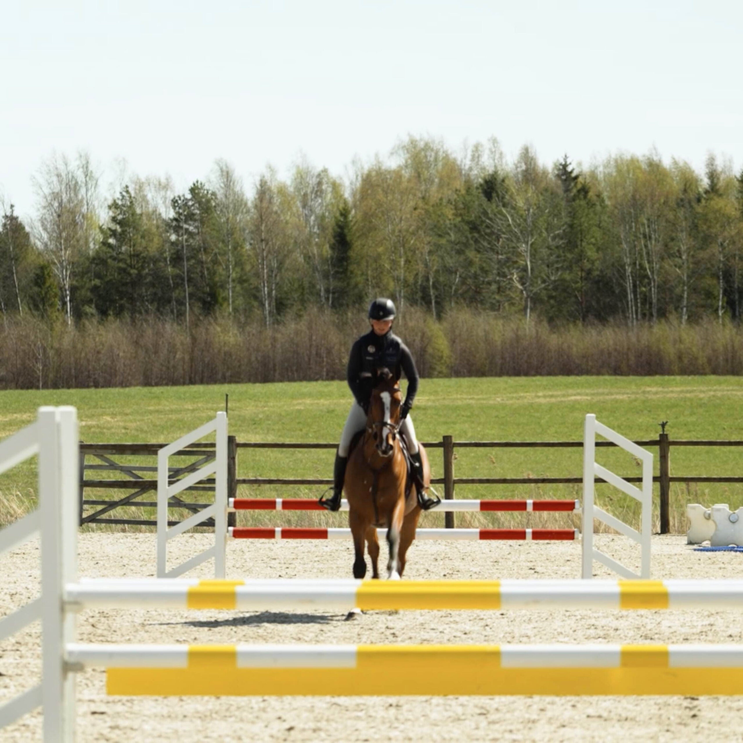 Rider In Balance