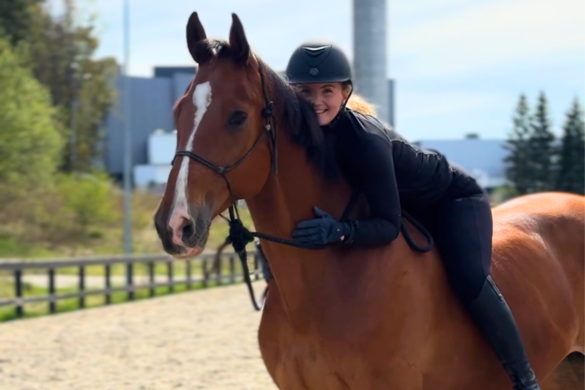 Rider In Balance